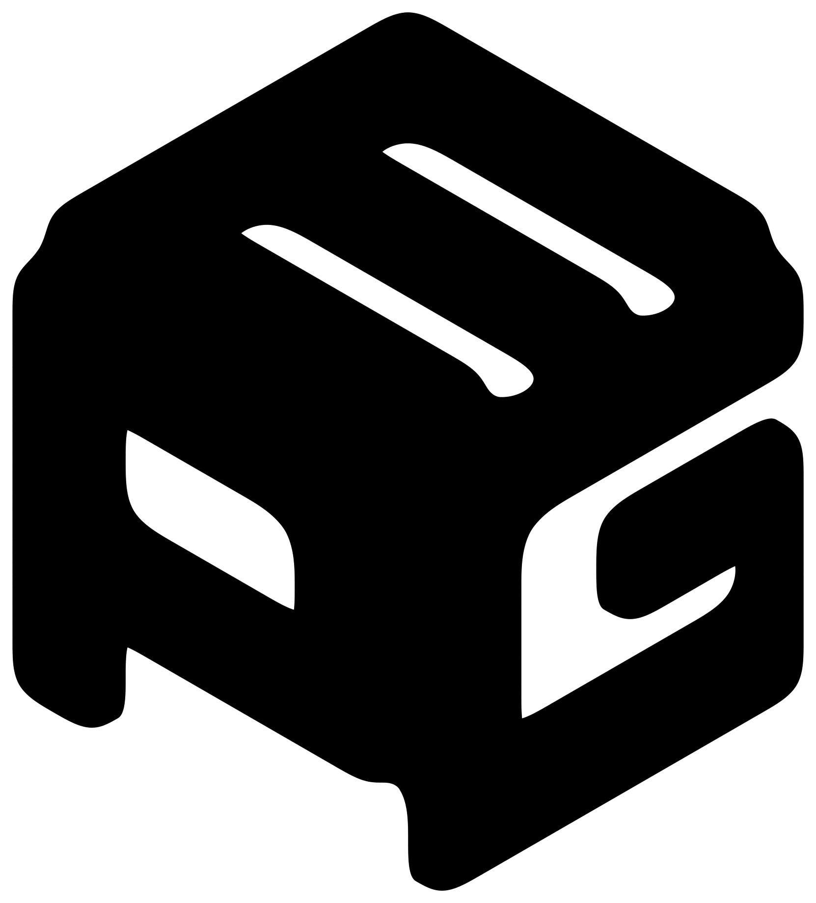 Player Made Games mark, black on light